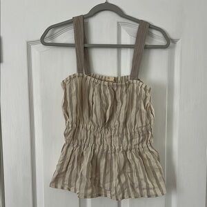 Striped Sleeveless Top
